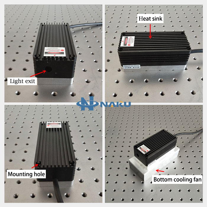 527nm 530nm green laser